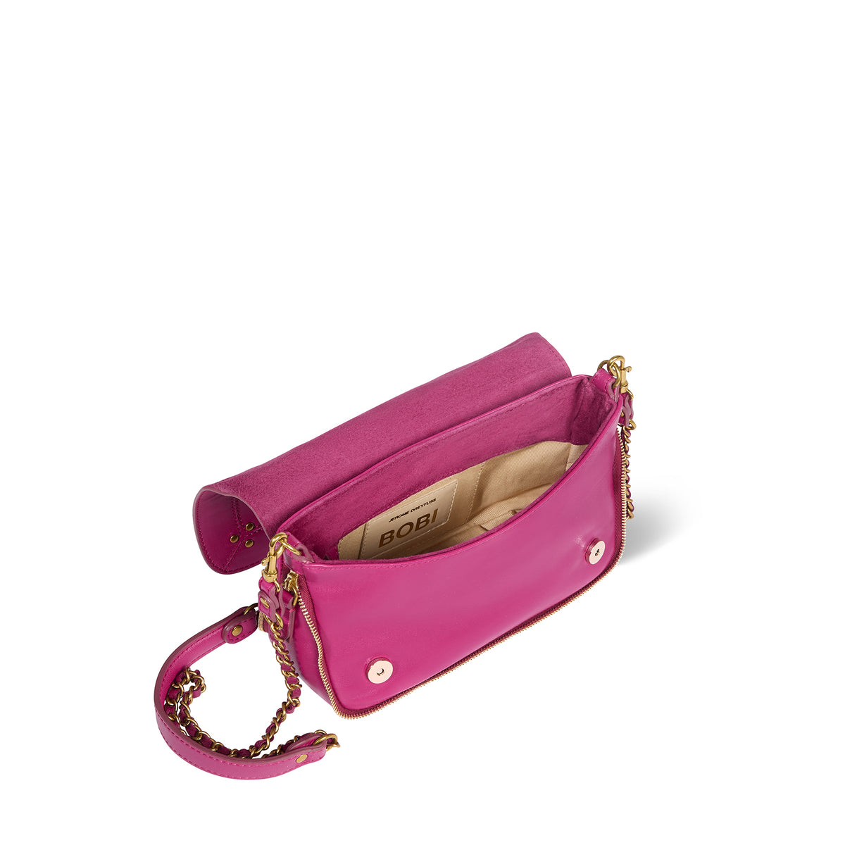 Sac Bobi S Agneau Bougainvillier