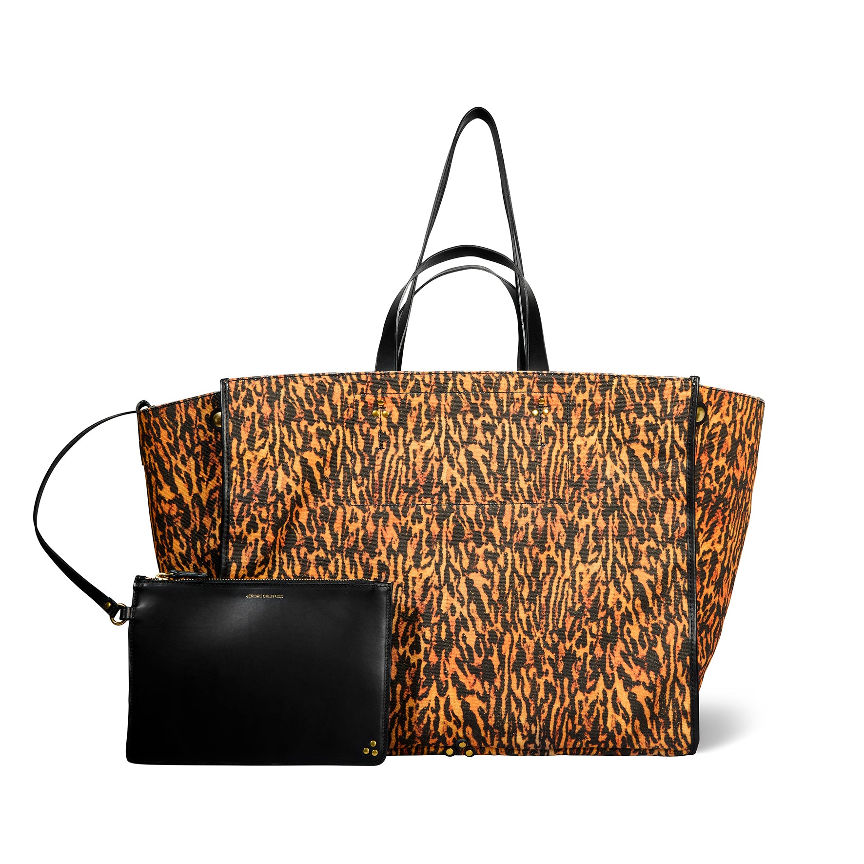 Sac Cabas Léon L Toile Jaguar