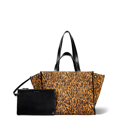 Sac Cabas Léon M Toile Jaguar