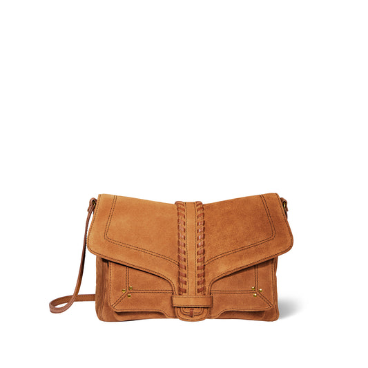 Sac Harry M Croûte Velours Caramel
