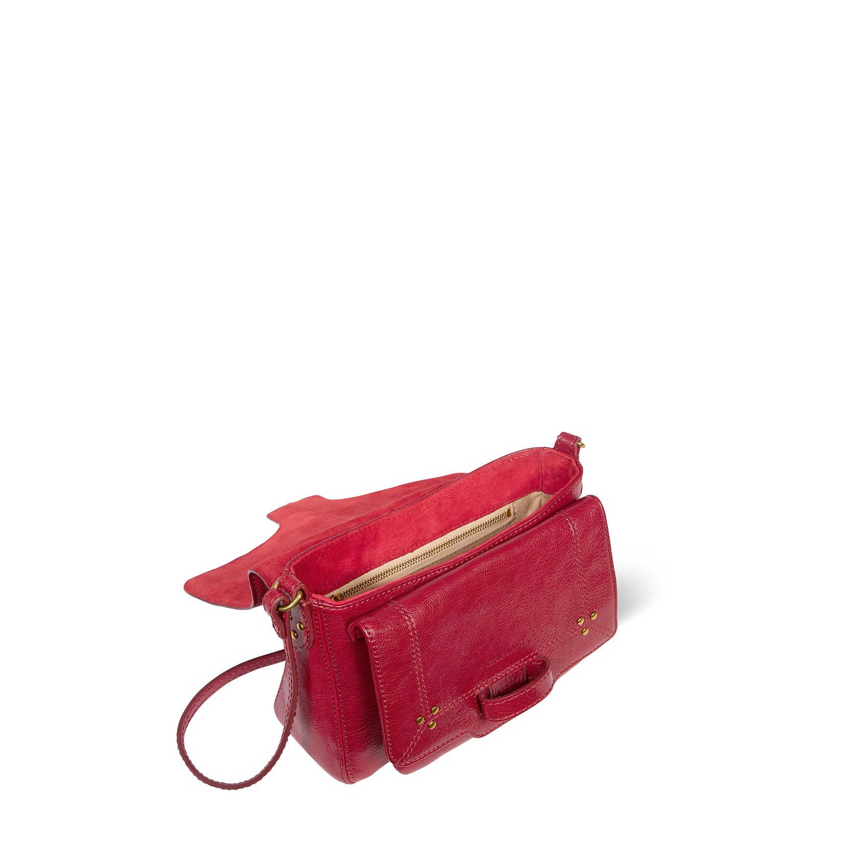Sac Harry S Chèvre Carmin