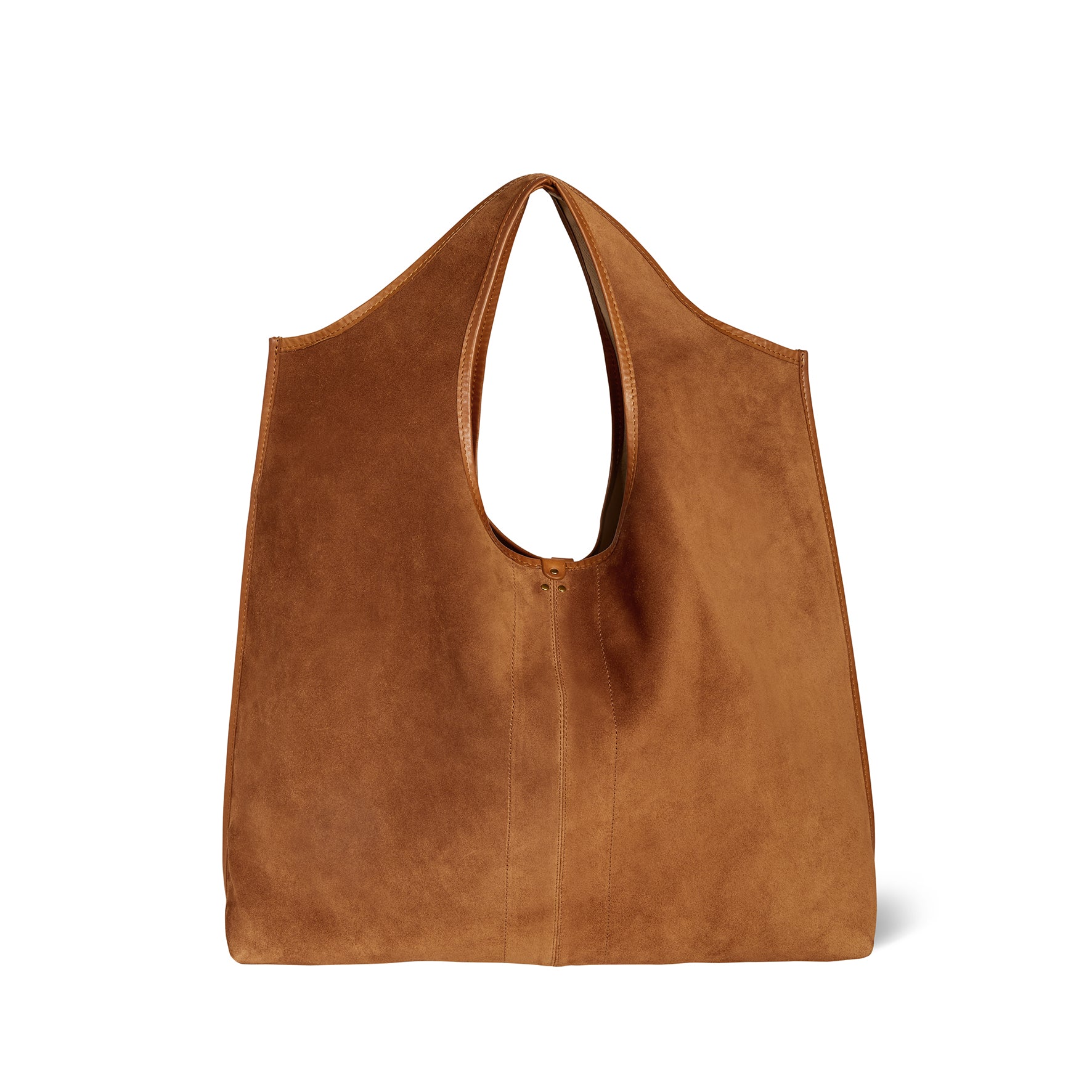 Sac Paco Croûte Velours Caramel