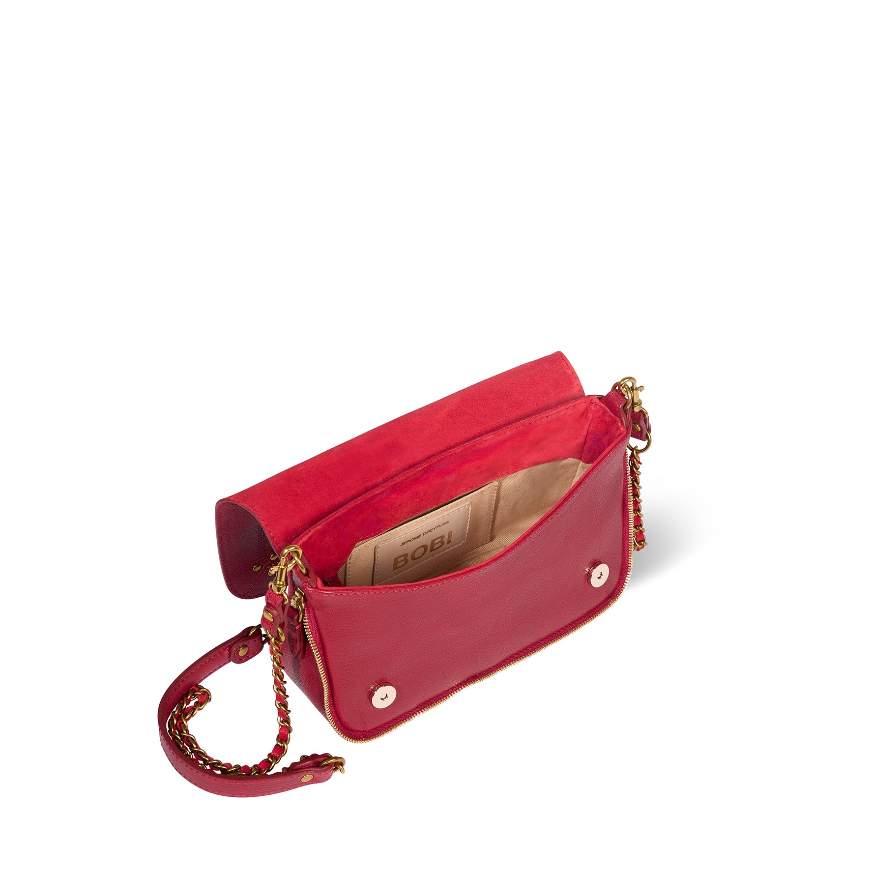 Sac Bobi S Chèvre Carmin