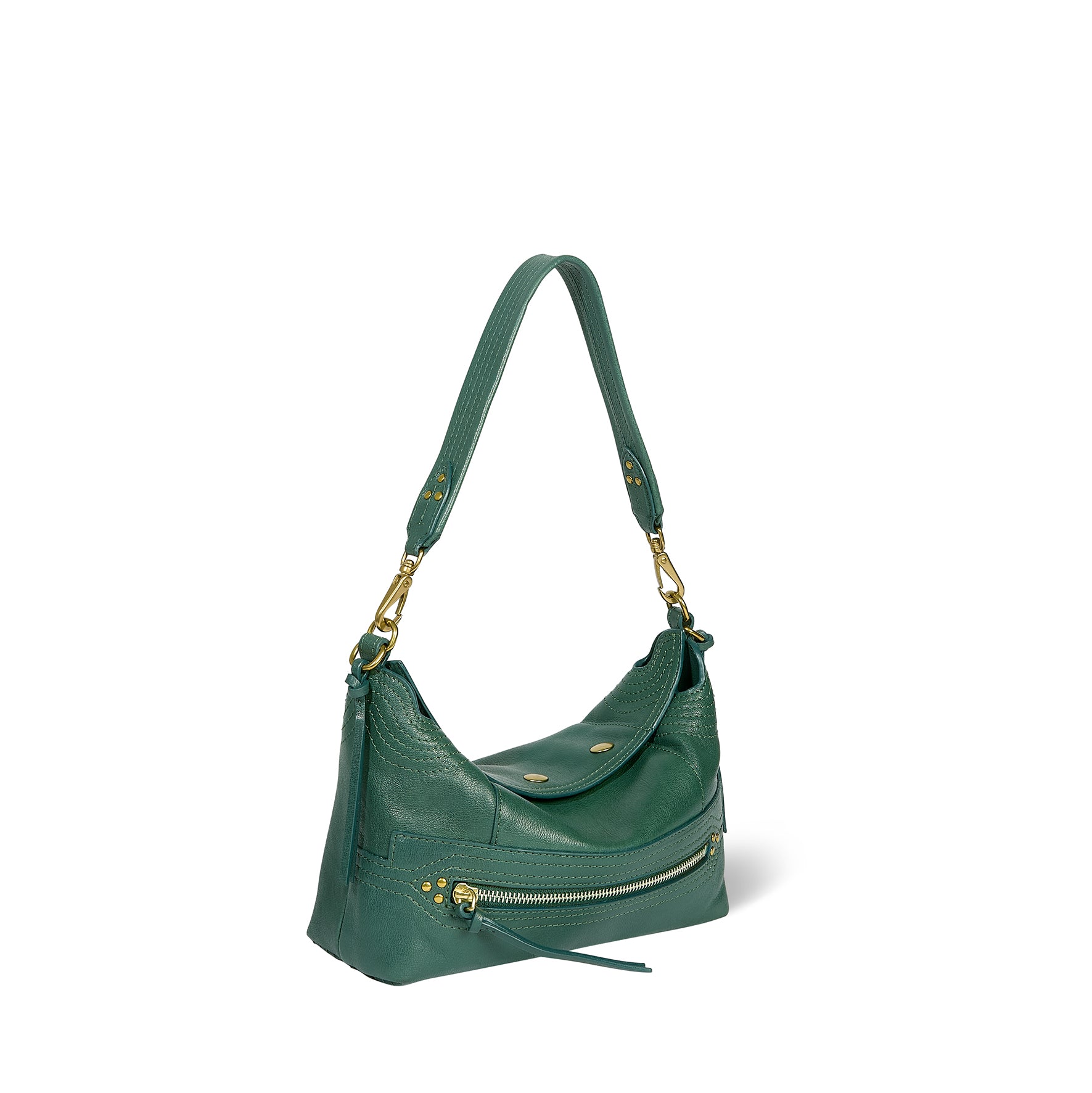 Sac Lucky Hobo Small buffle Avocat