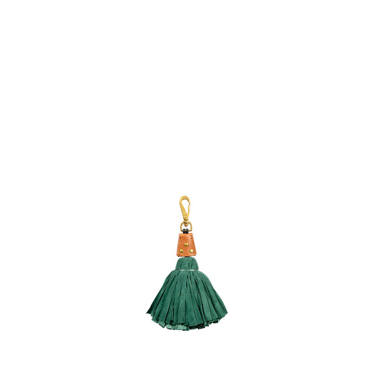 Porte-clés Big Pompon Chèvre Avocat