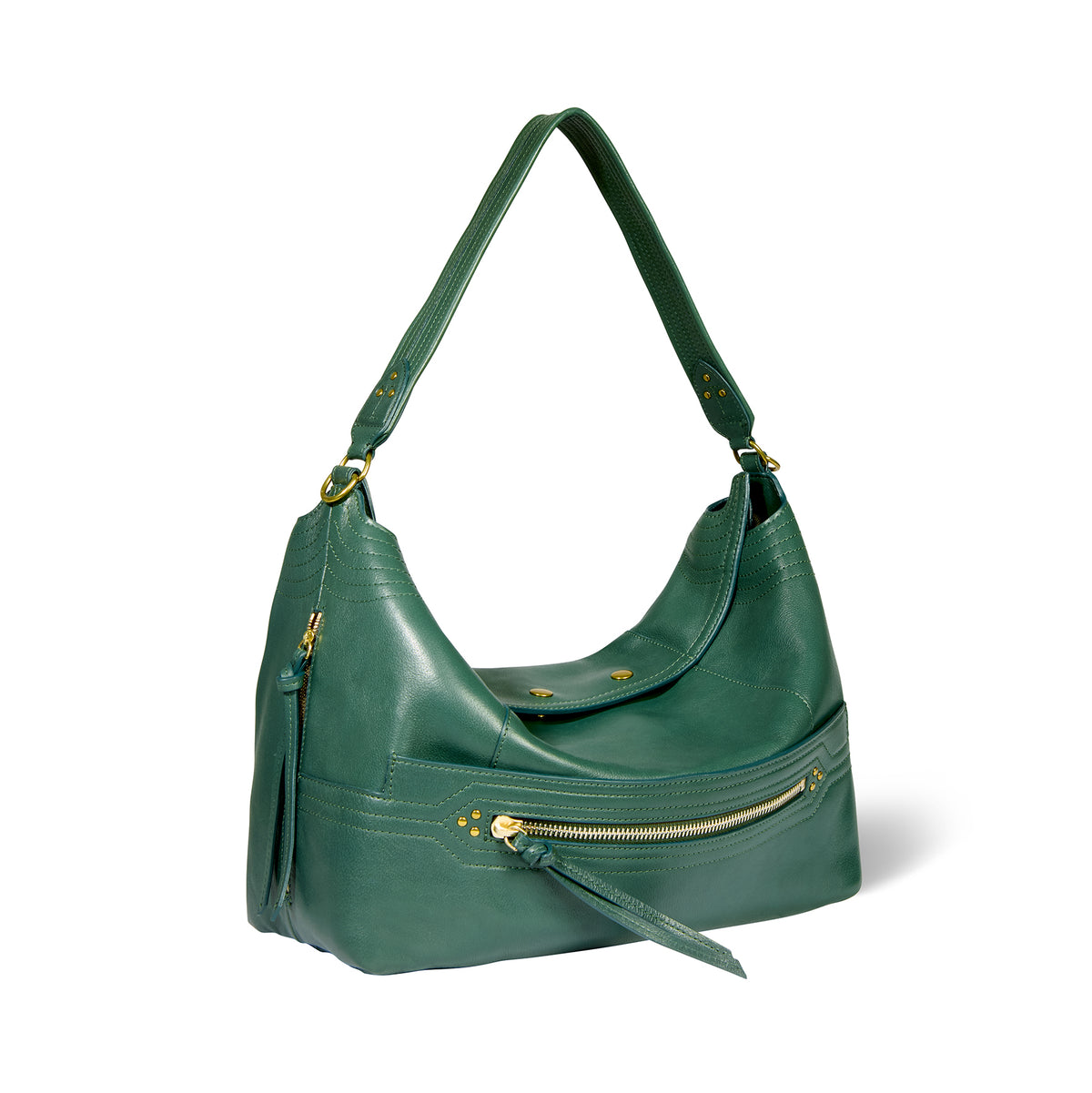 Sac Lucky Hobo Large buffle Avocat