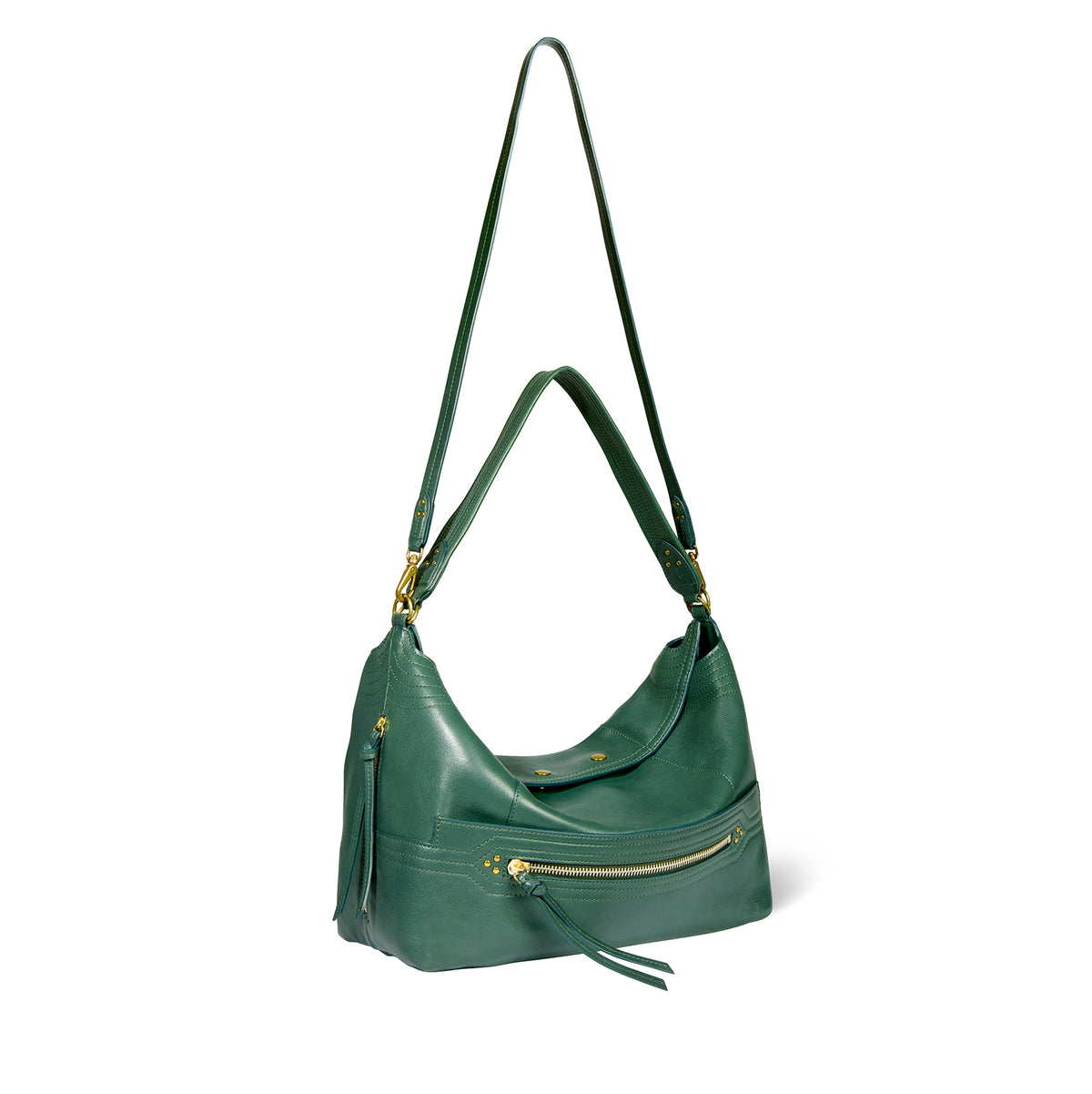 Sac Lucky Hobo Large buffle Avocat