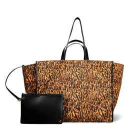 Léon L Shopper-Tasche Jaguar Canvas