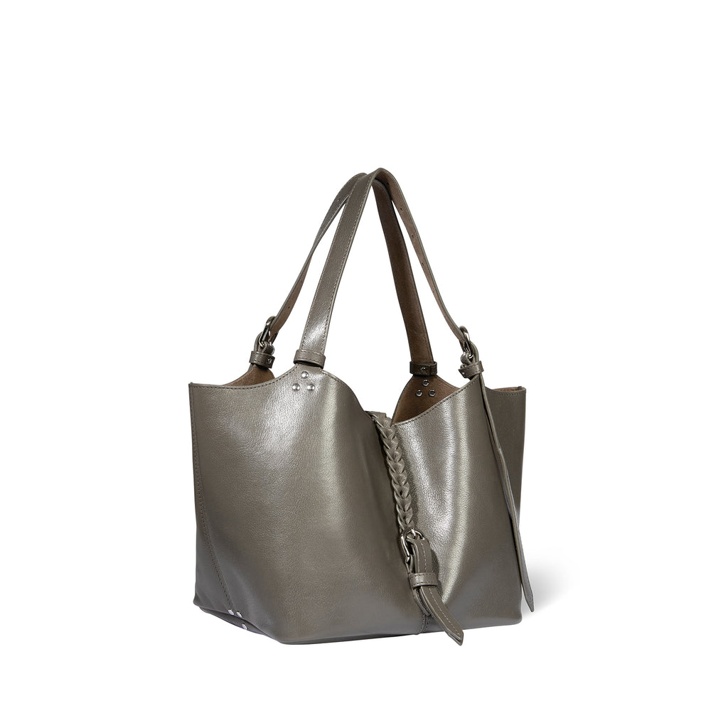 Sac Cabas Joseph S buffle Gris