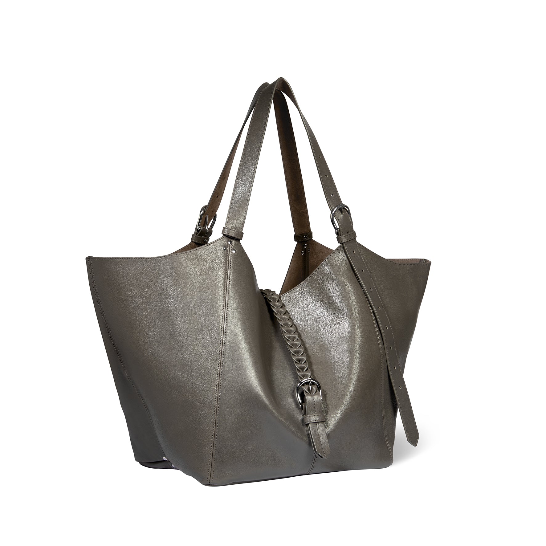 Sac Cabas Joseph M buffle Gris