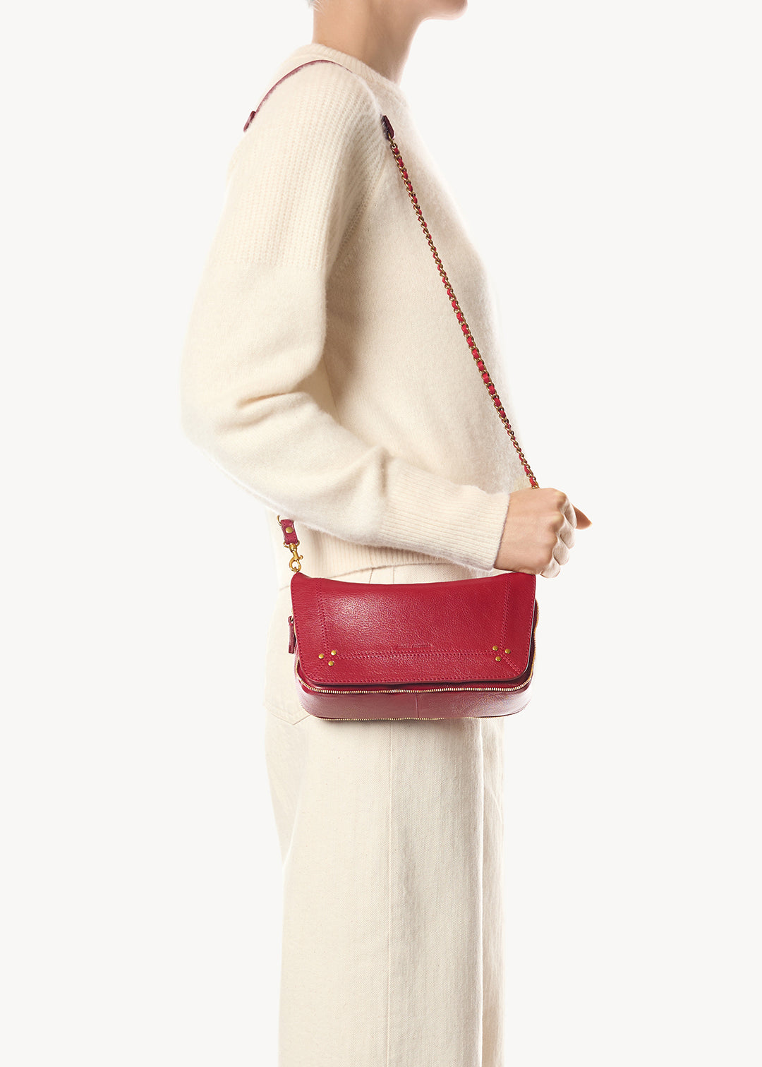 Sac Bobi S Chèvre Carmin