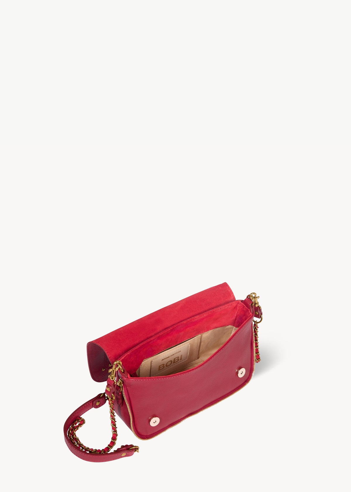 Sac Bobi S Chèvre Carmin