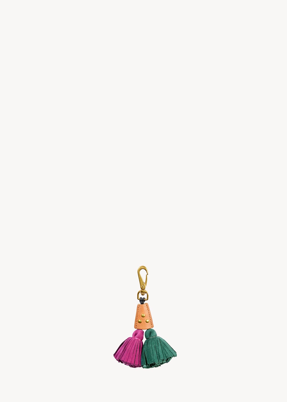 Porte-clés Pompon twin Chèvre Avocat