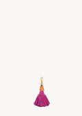 Porte-clés Big Pompon Chèvre Bougainvillier