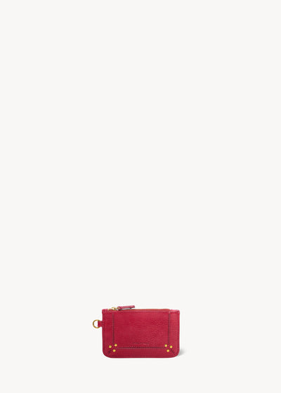 Clutch Popoche XS Carmin Ziegenleder