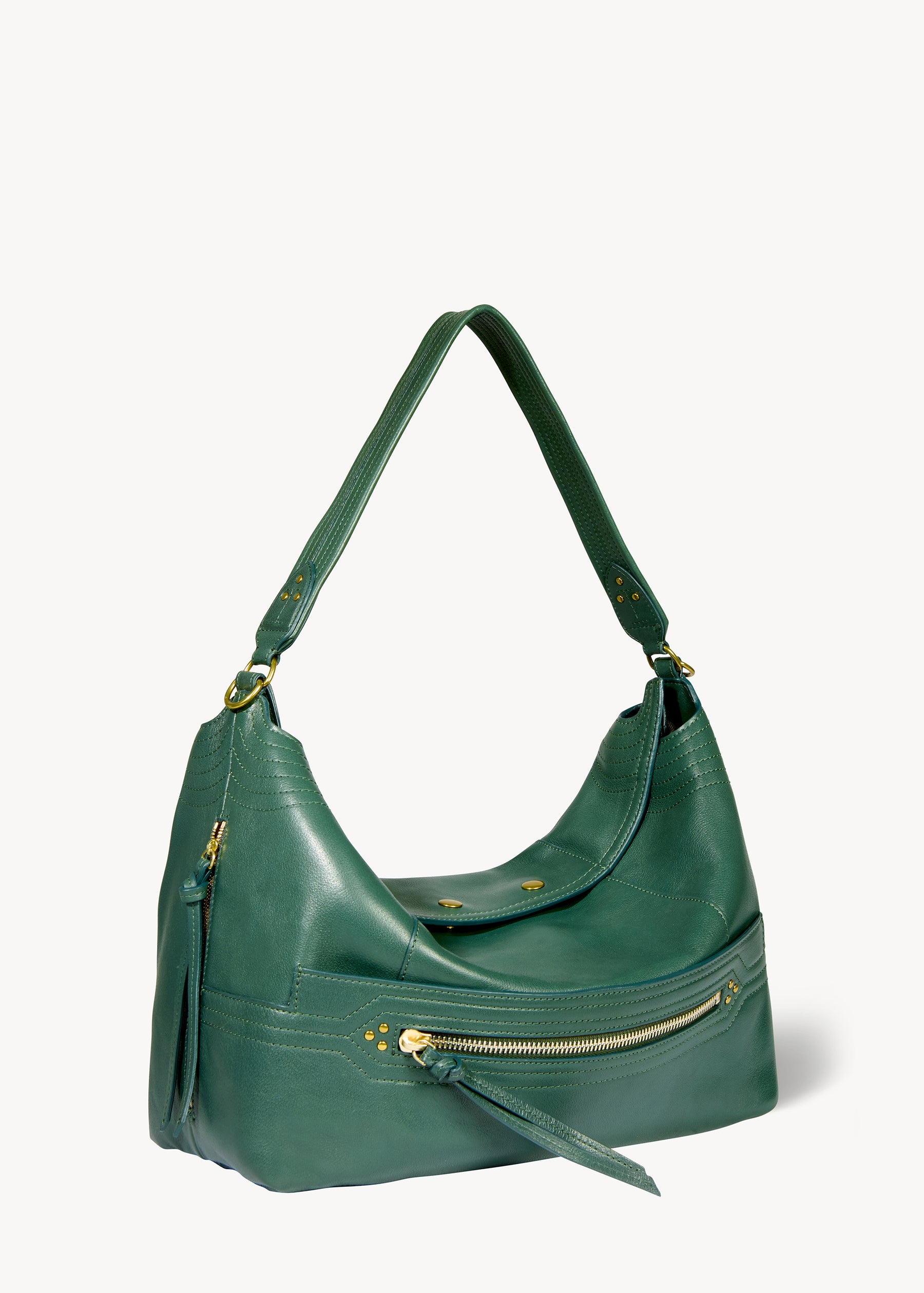 Sac Lucky Hobo Large buffle Avocat