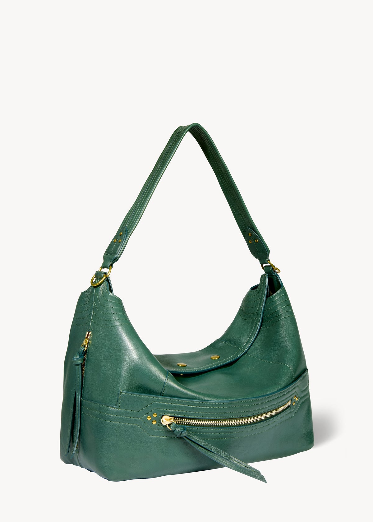 Sac Lucky Hobo Large buffle Avocat