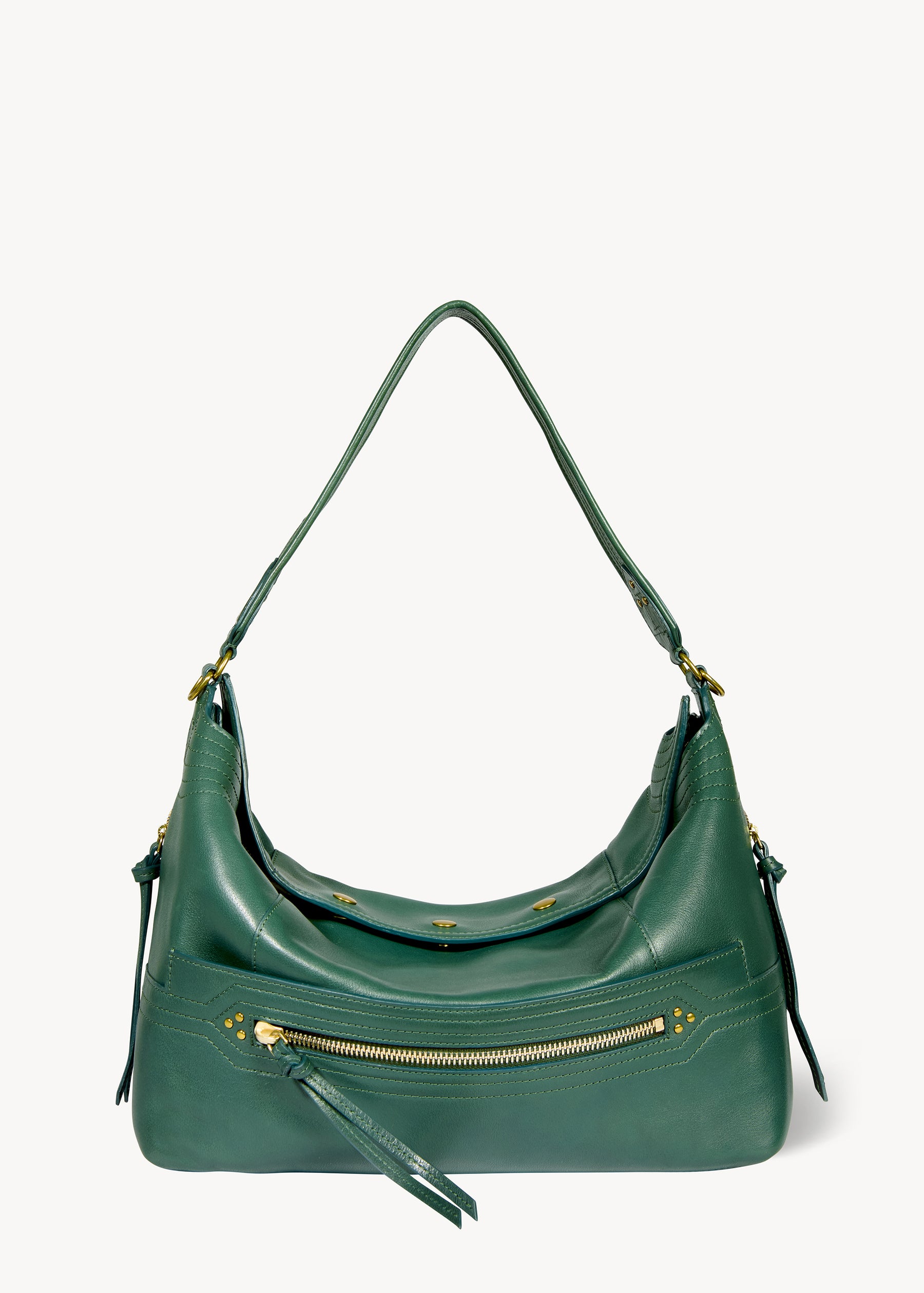 Sac Lucky Hobo Large buffle Avocat
