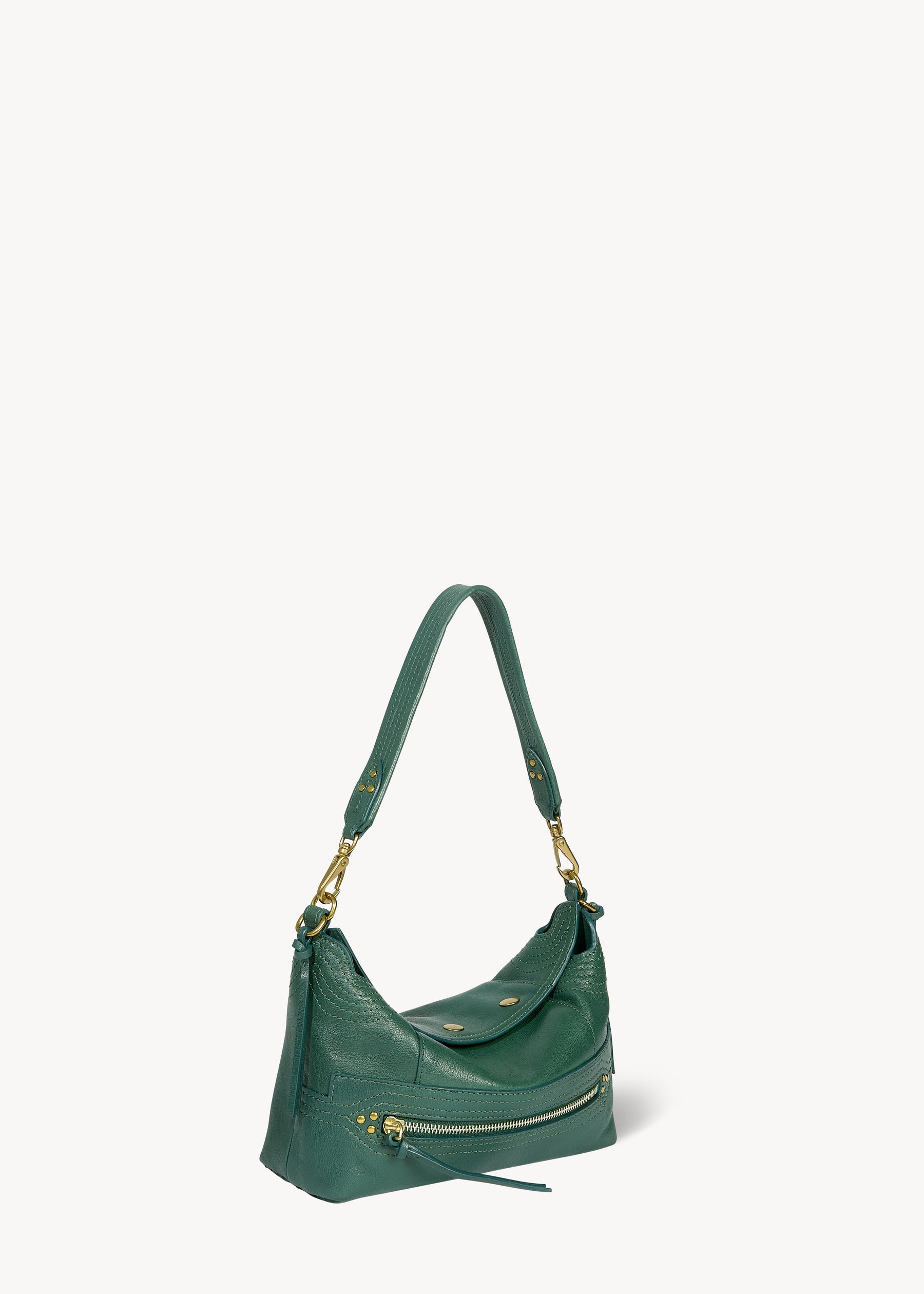 Sac Lucky Hobo Small buffle Avocat