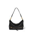 Sac Lucky Hobo Small buffle Noir Brass