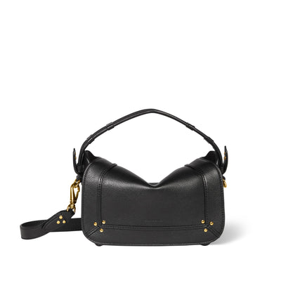 Tasche Pepito S Noir Brass Büffelleder