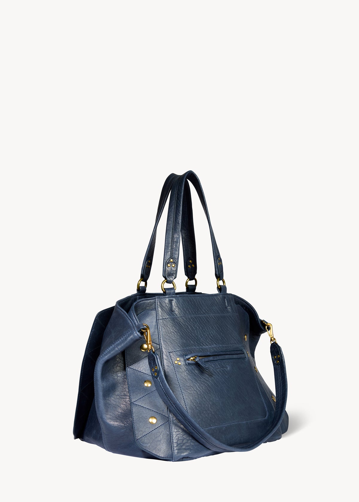 Sac Cabas Roger Agneau Bubble Night Blue