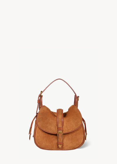 Gildas Tasche Caramel Veloursleder