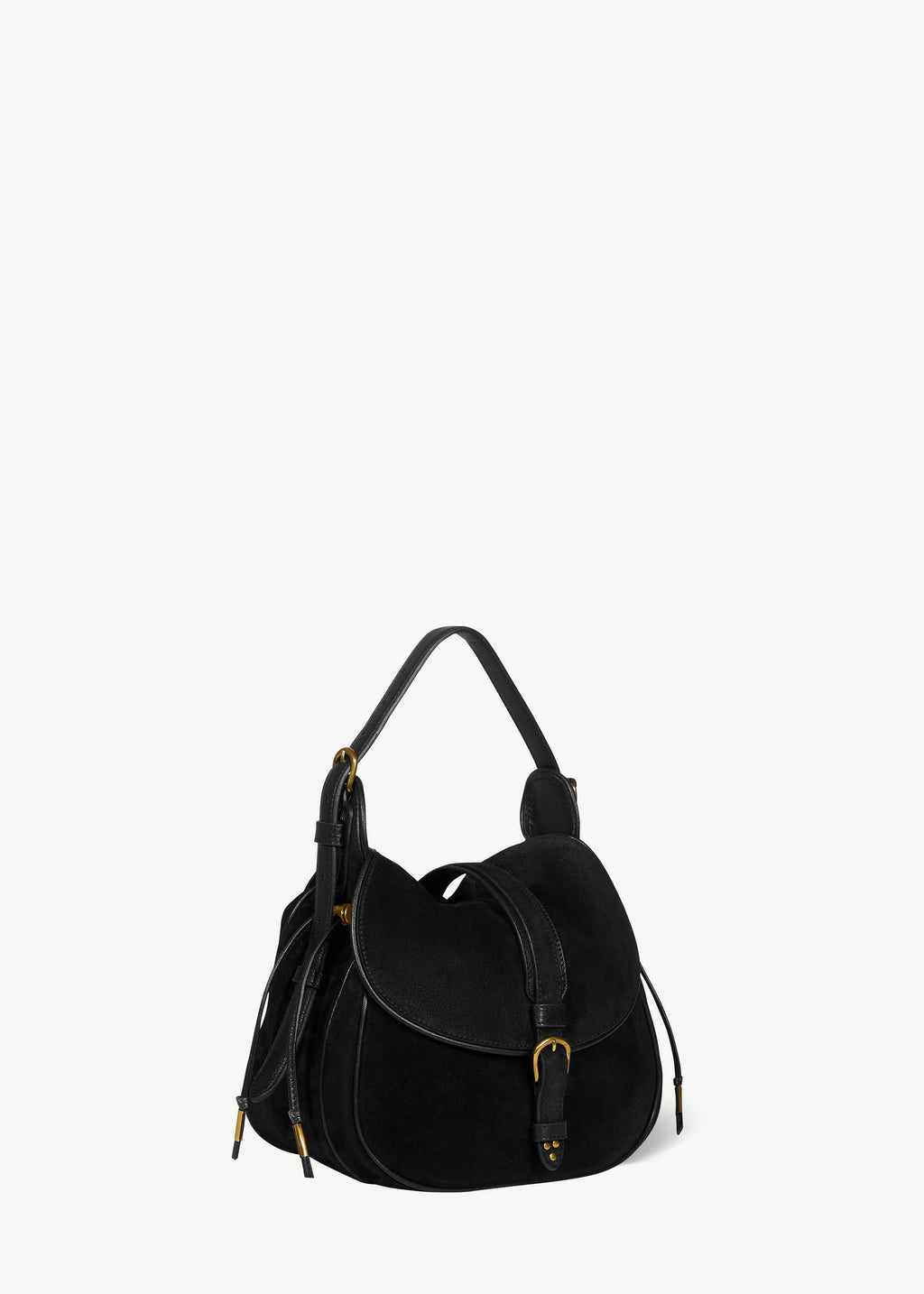 Sac Gildas Croûte Velours Noir