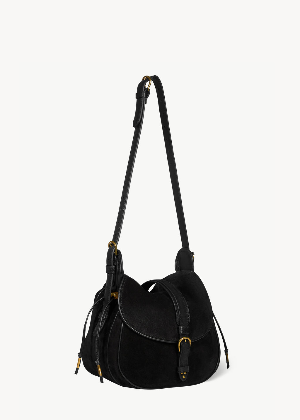 Sac Gildas Croûte Velours Noir