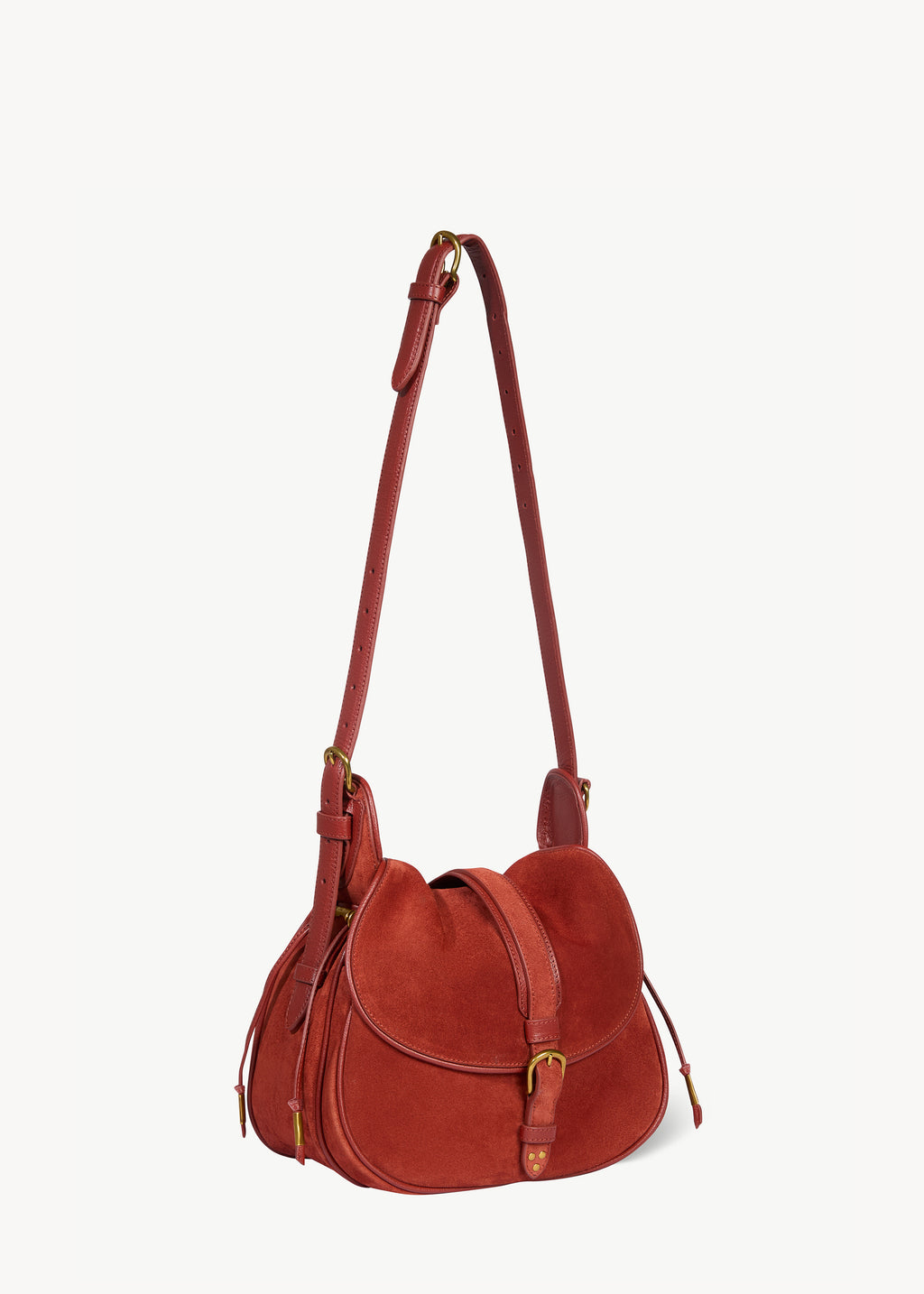 Sac Gildas Croûte Velours Rouille