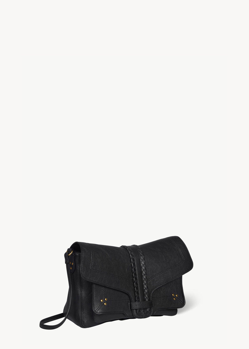 Sac Harry M Chèvre Noir Grainé