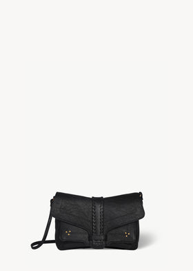 Harry M Tasche Noir Grainé Ziegenleder