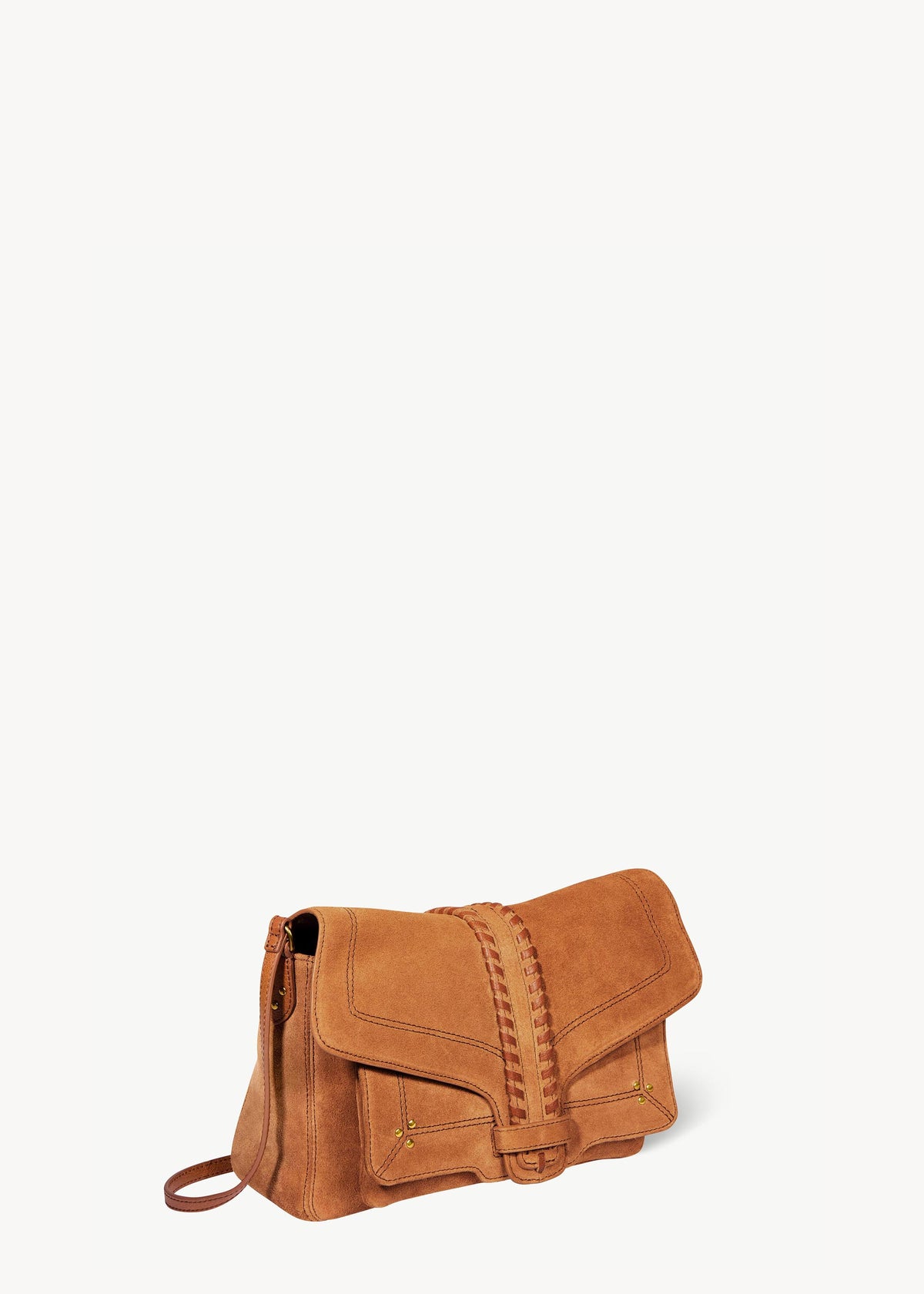 Sac Harry M Croûte Velours Caramel