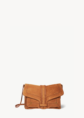 Harry M Tasche Caramel Veloursleder