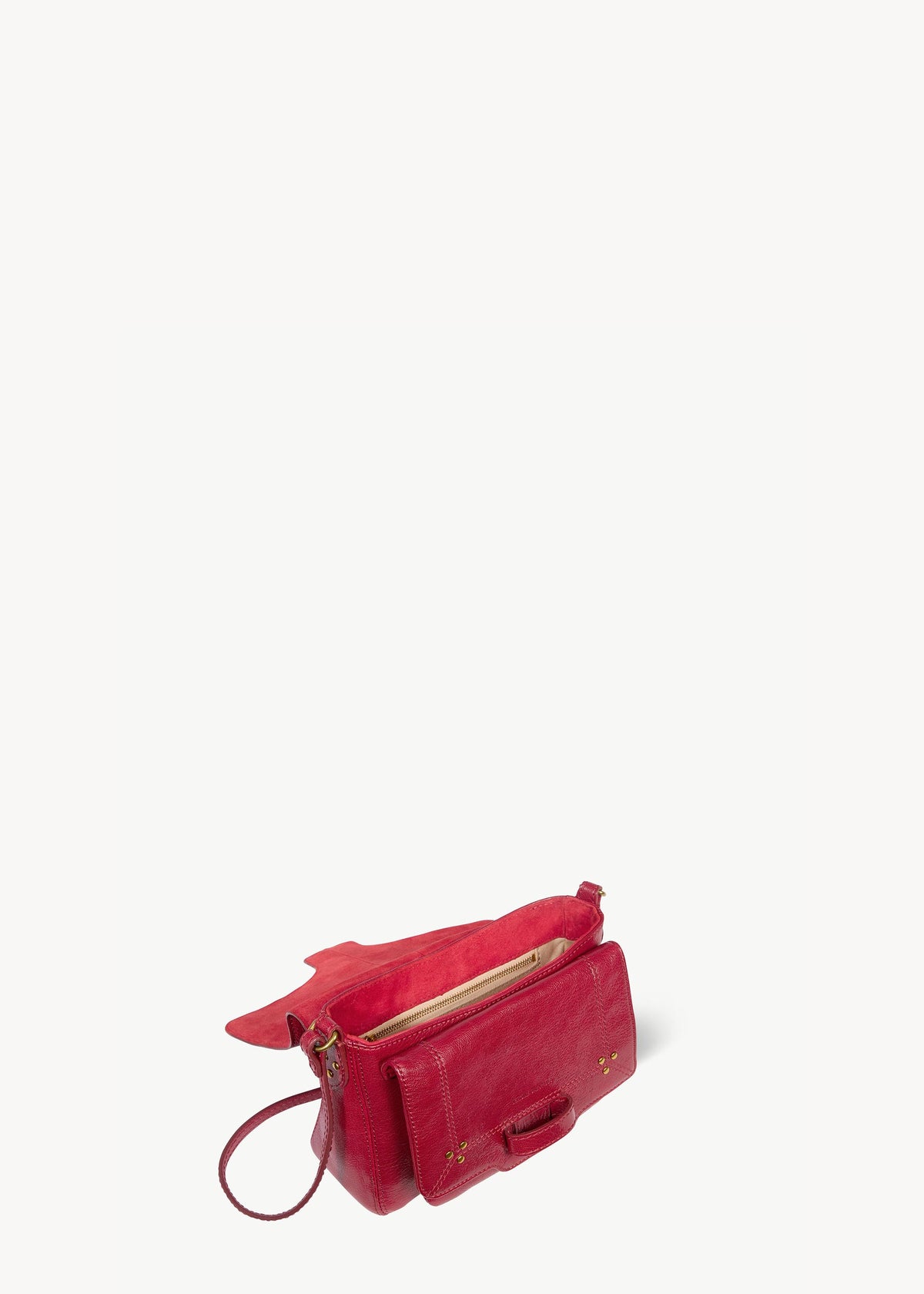 Sac Harry S Chèvre Carmin