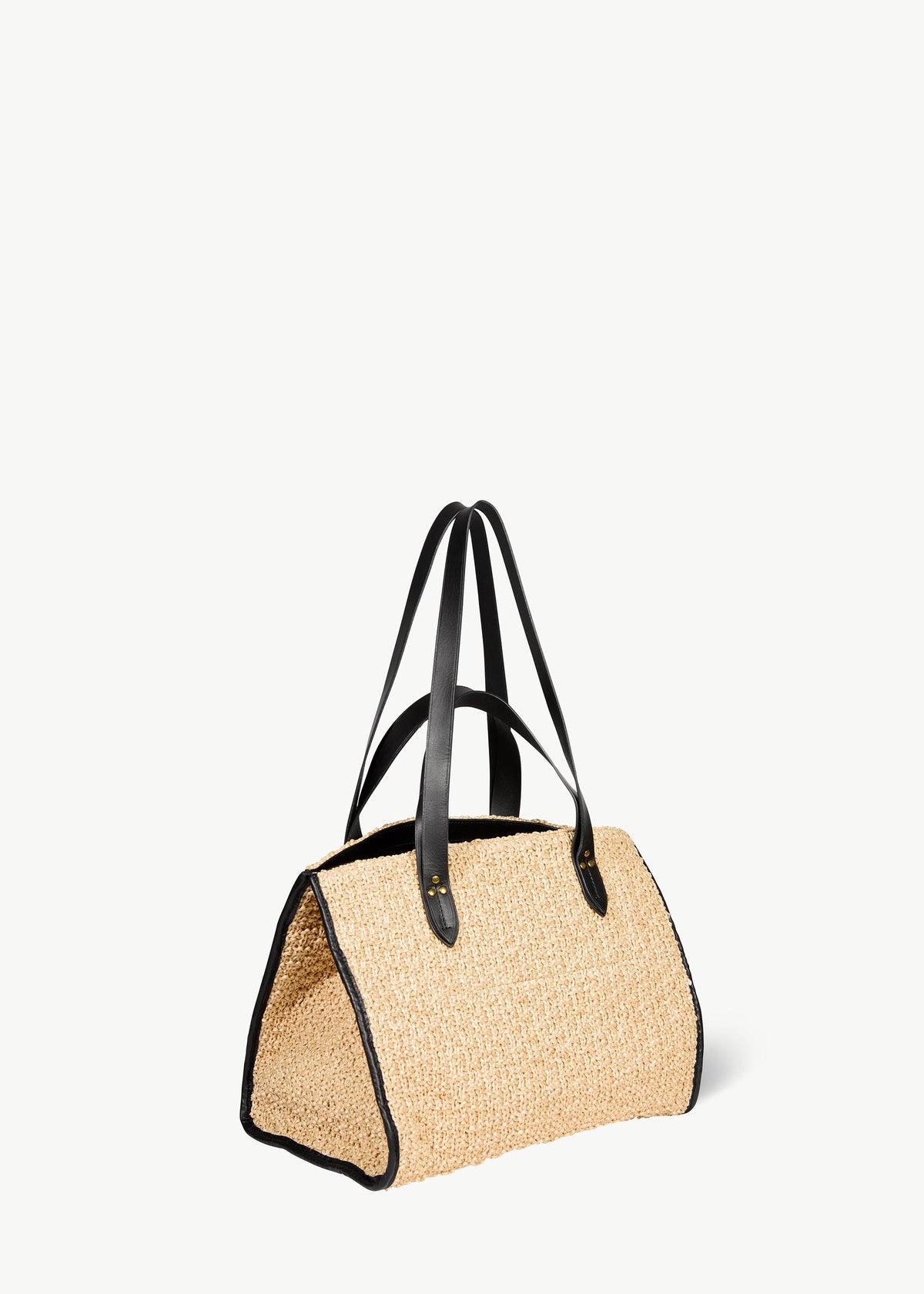 Sac Cabas Léon M fibres recyclées effet raphia