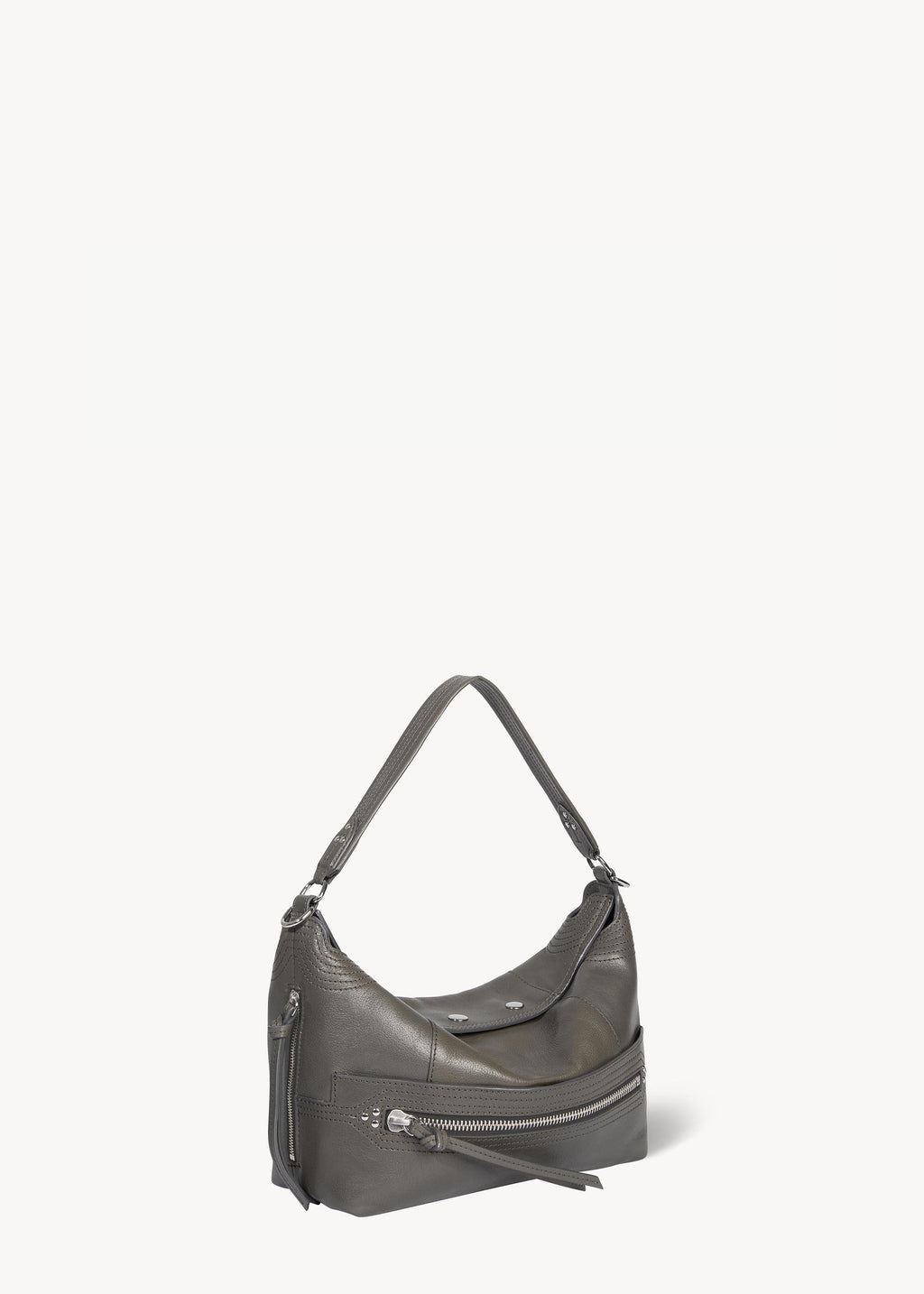 Sac Lucky Hobo buffle Gris