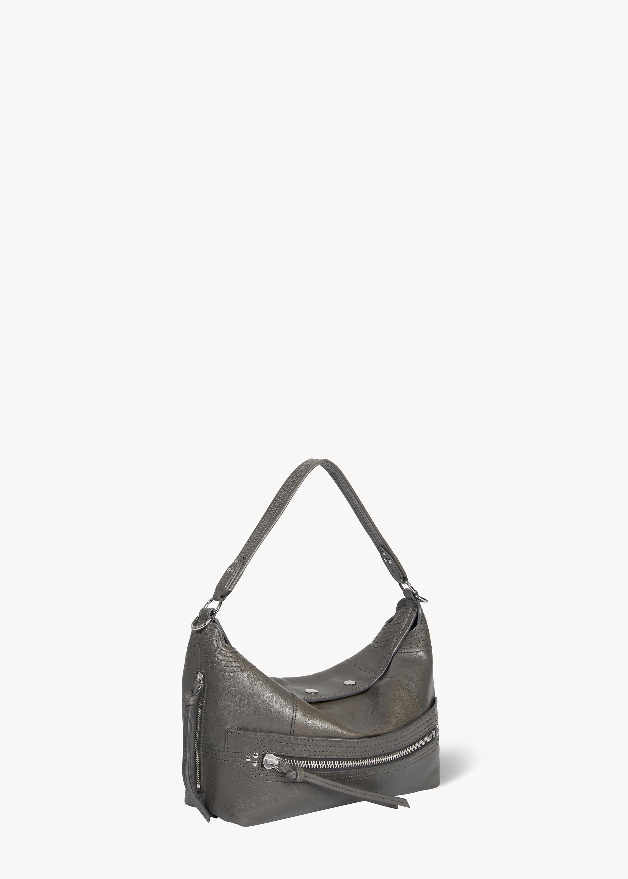 Sac Lucky Hobo buffle Gris