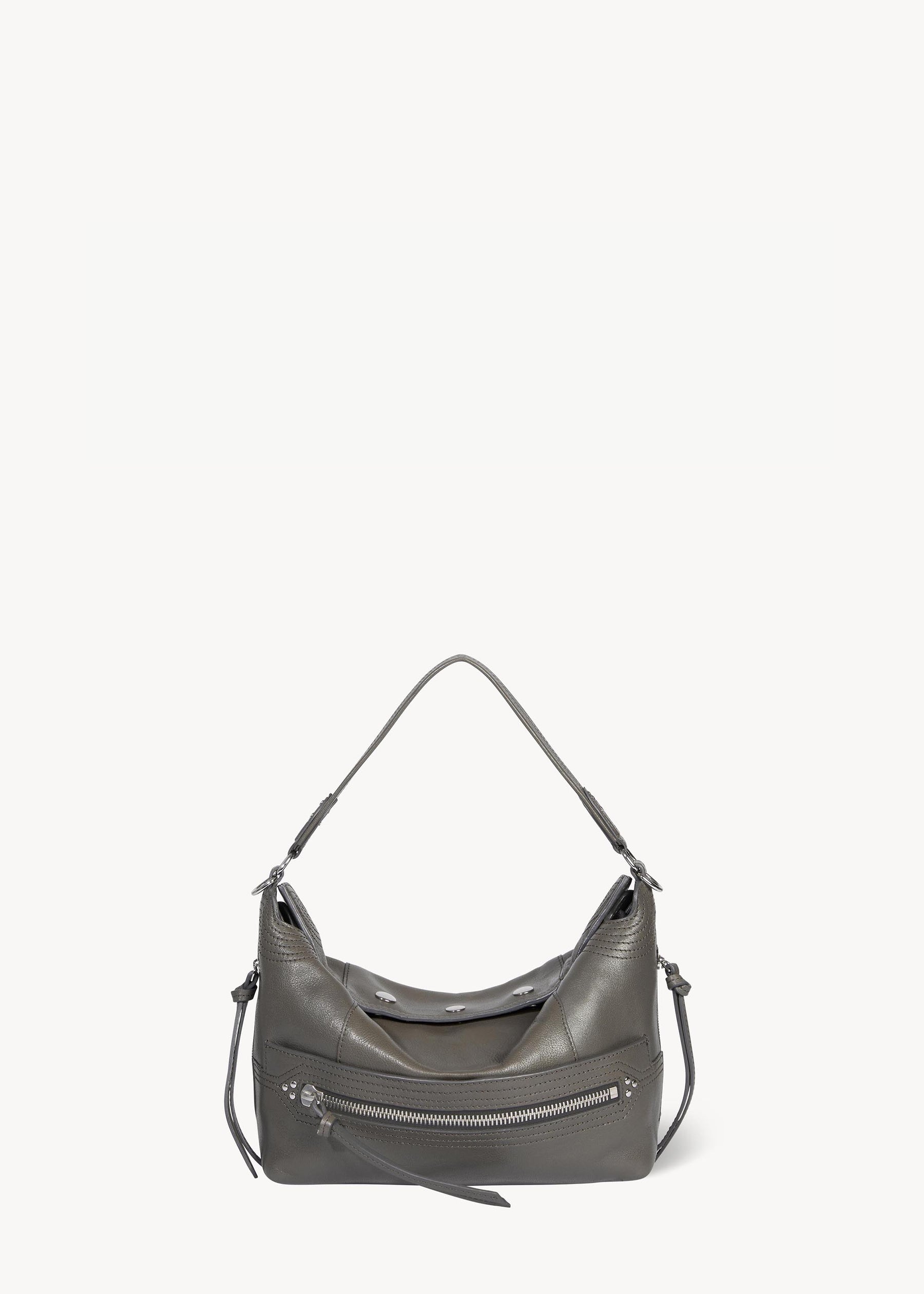 Sac Lucky Hobo buffle Gris
