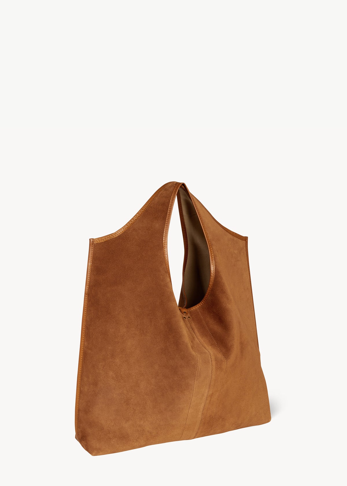 Sac Paco Croûte Velours Caramel
