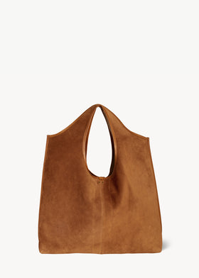 Paco Bag Caramel Split Suede