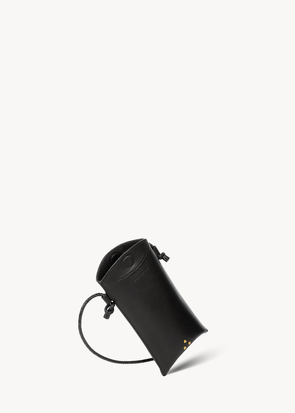 Étui téléphone Louis Mobile Vachette Noir Brass