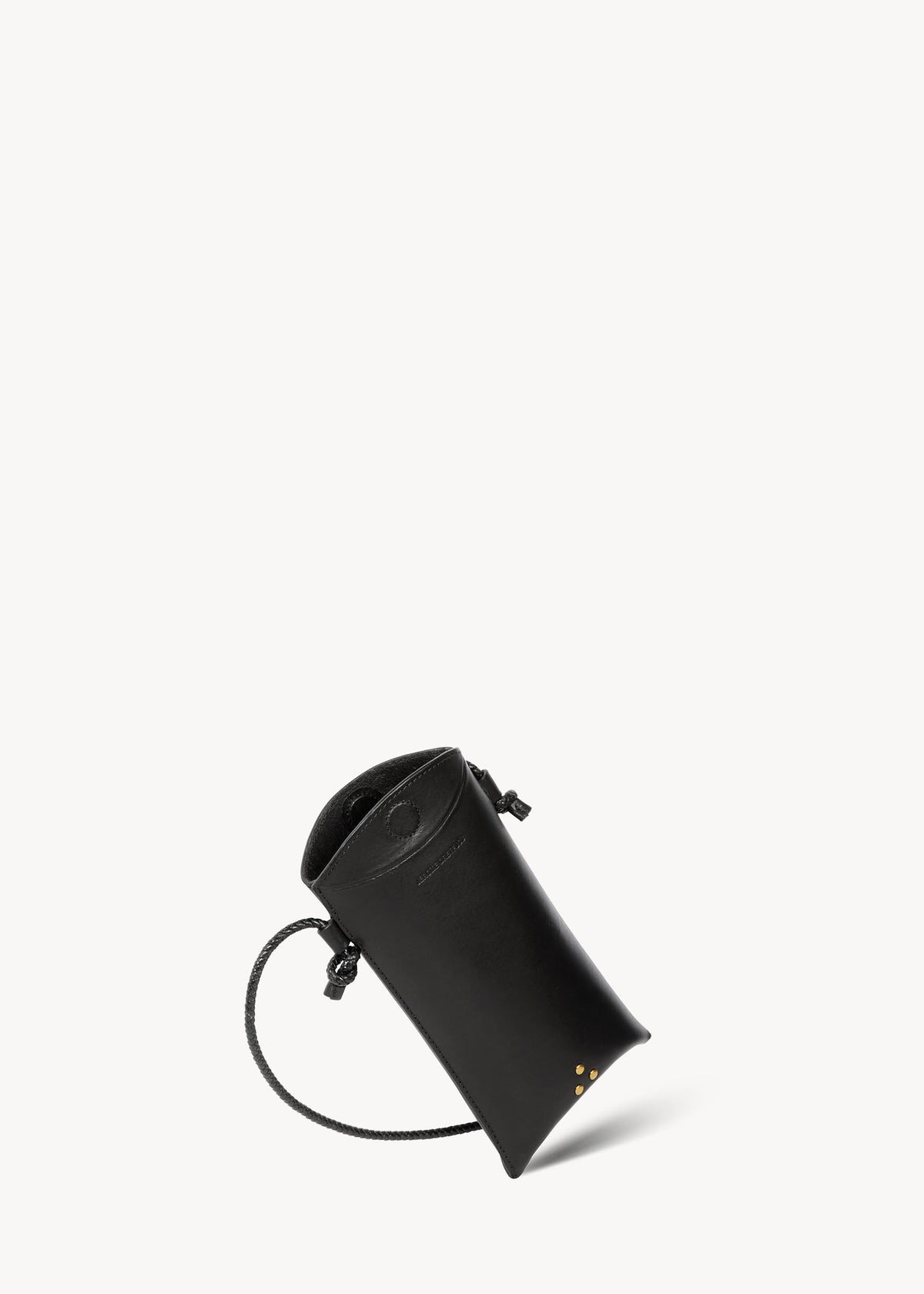 Étui téléphone Louis Mobile Vachette Noir Brass
