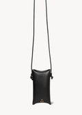 Étui téléphone Louis Mobile Vachette Noir Brass