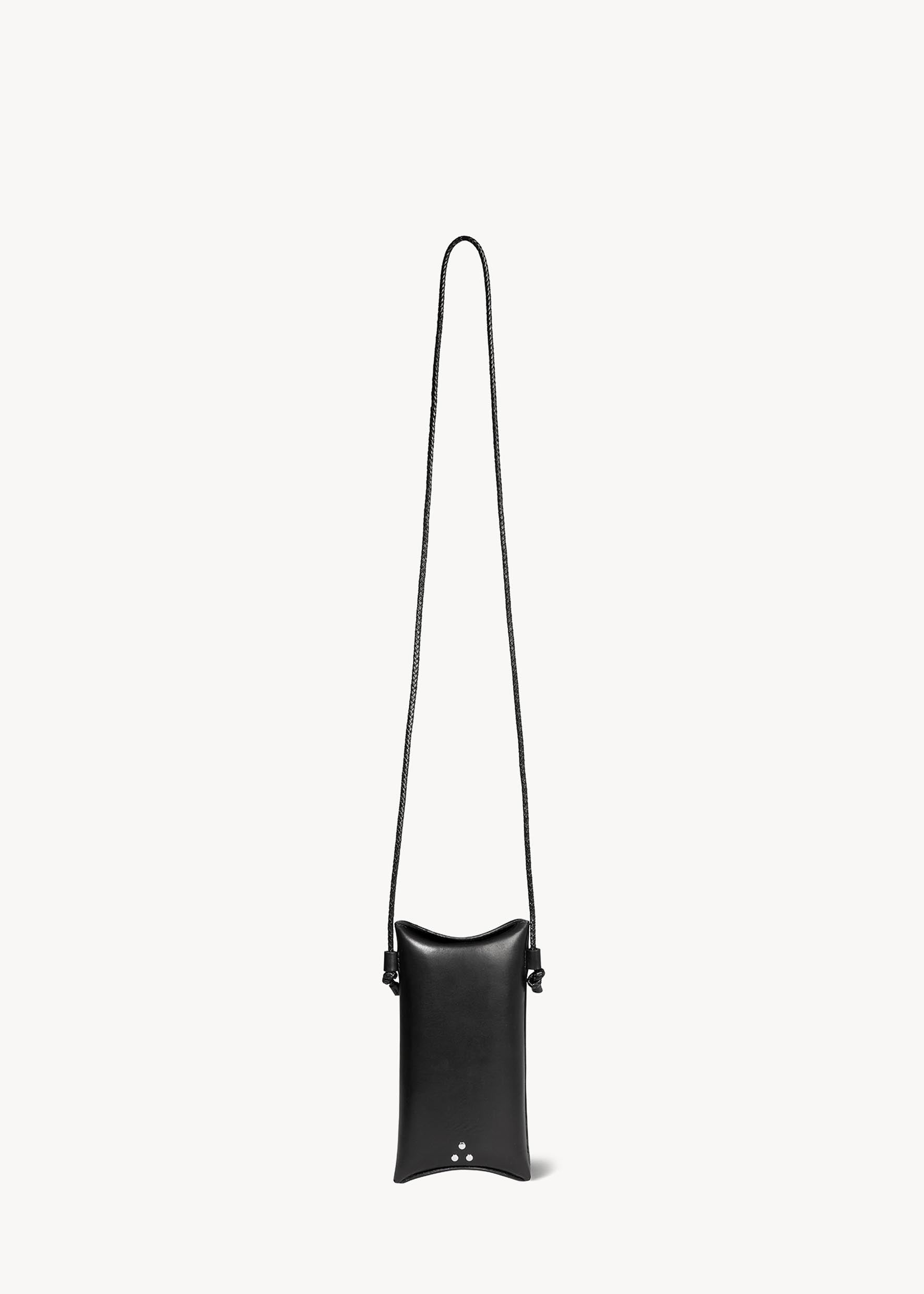 Étui téléphone Louis Mobile Vachette Noir Silver