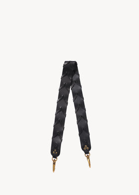 Anse tressée Noir Brass Rindsleder