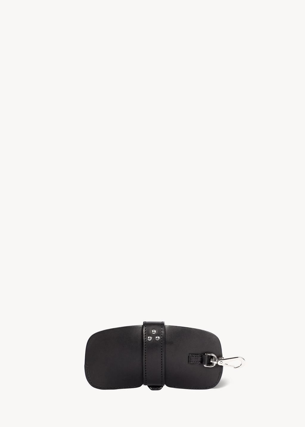 Etui Lunettes Vachette Noir Silver