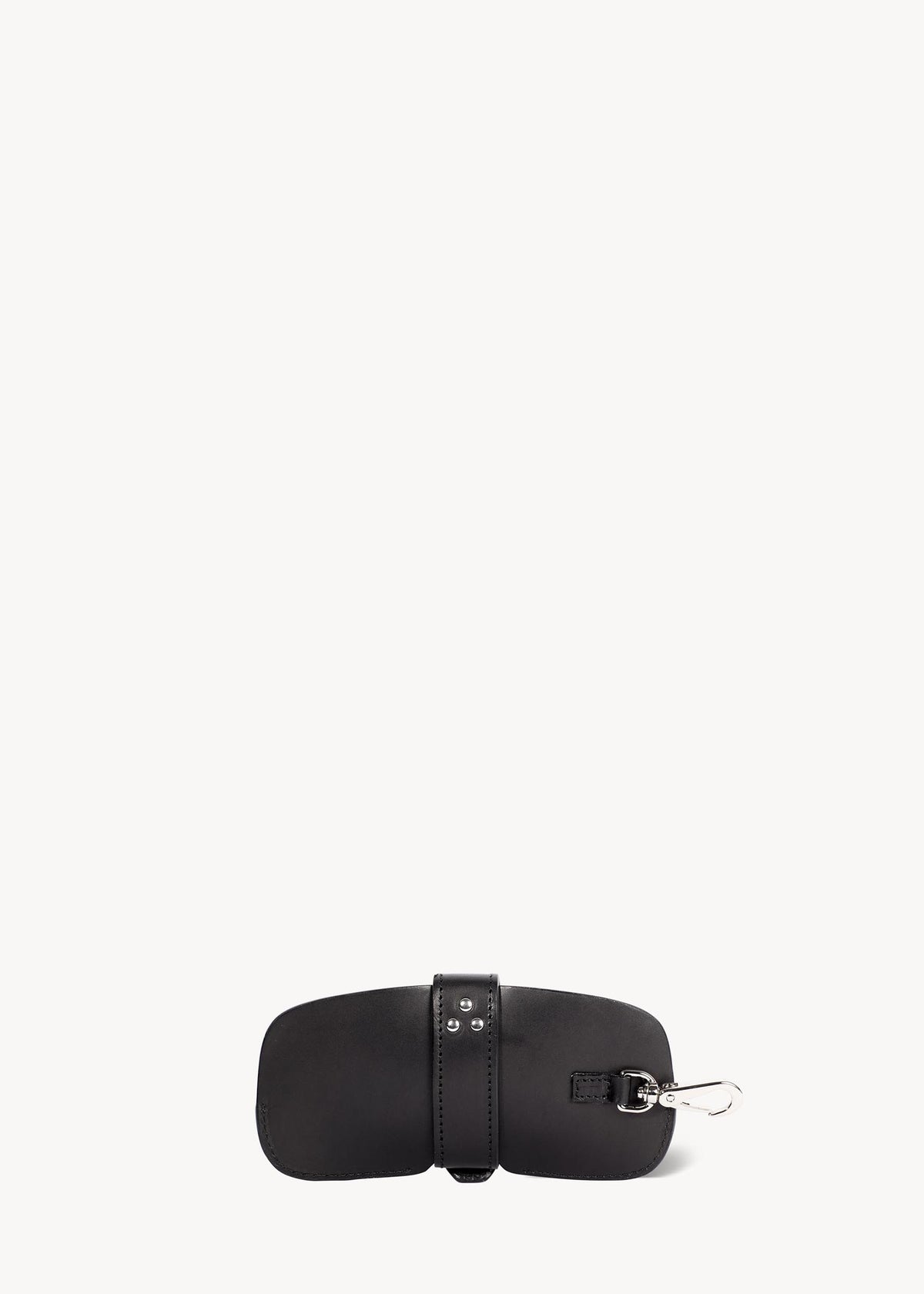 Etui Lunettes Vachette Noir Silver