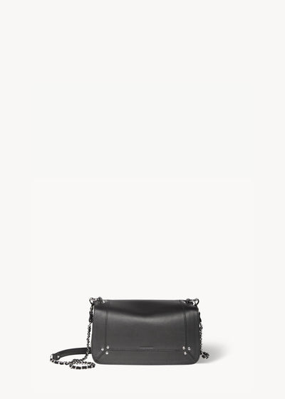 Bobi Noir Silver Lambskin