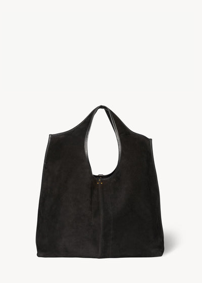 Paco Noir Split Suede